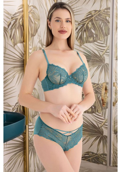4849 Kadın Sütyen ve Slip Takım