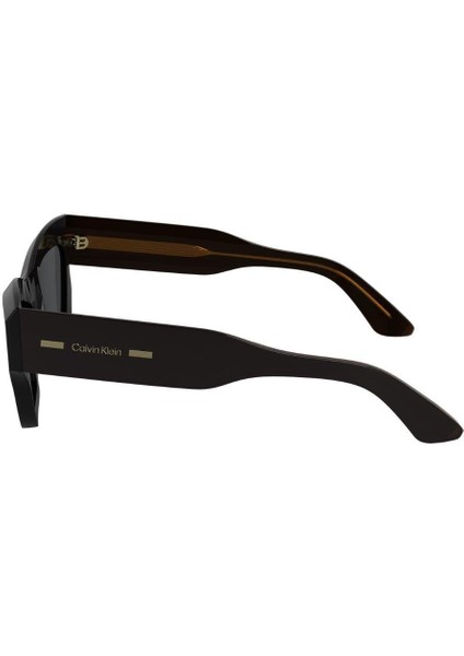 Ck 24531S 001 53 Unisex Geometrik Siyah Kemik Güneş Gözlüğü modelleri