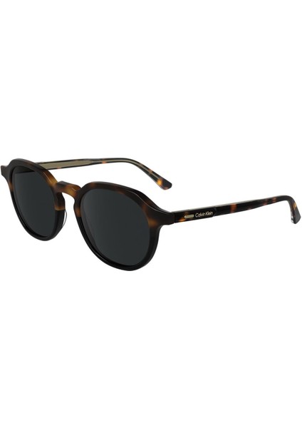 Ck 24538S 233 51 Unisex Oval Kırçıllı Kahverengi Kemik Güneş Gözlüğü