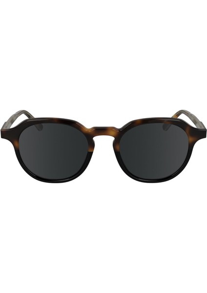 Ck 24538S 233 51 Unisex Oval Kırçıllı Kahverengi Kemik Güneş Gözlüğü fiyatları
