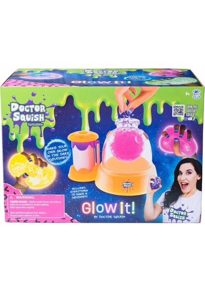 Doctor Squish Neon Renkli Slime Yapma Maker Seti Parlayan indirimleri
