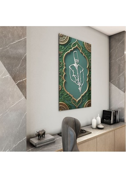 Dini Cam Tablo - Dikey Hat Sanatı - Dini Motif 12-036 modelleri