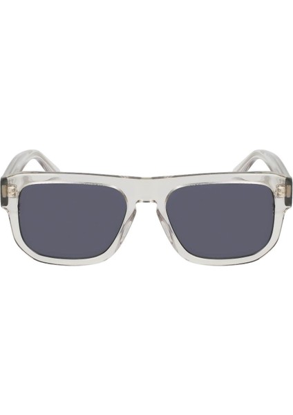 Ckj 24607S 012 55 Unisex Oval Şeffaf Kemik Güneş Gözlüğü fiyatları