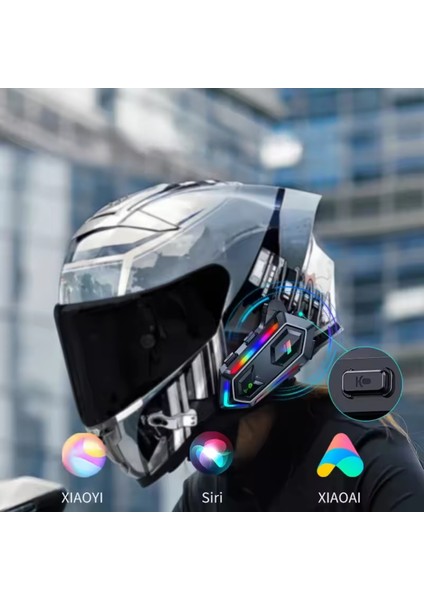 Y20 Pro Bisiklet-Motosiklet Motosiklet Bluetooth Kask Kulaklığı