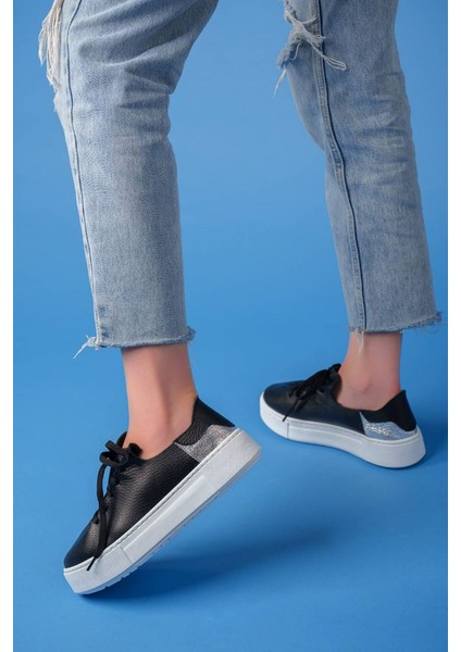 Bej - 2054 Kadın Cilt Hakiki Deri Spor Ayakkabı modelleri