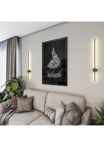 Dini Cam Tablo - Dikey Hat Sanatı - Dini Motif 19- 036 modelleri