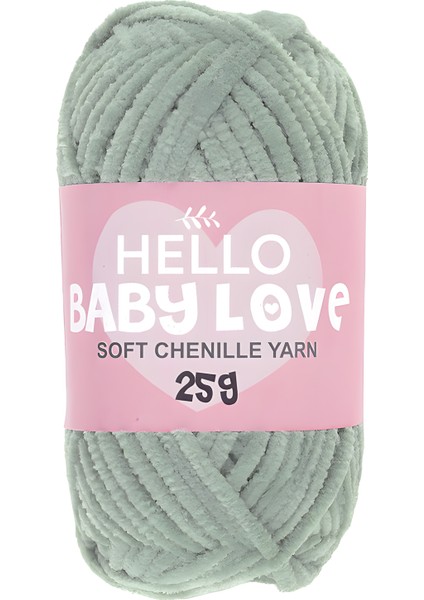 Baby Love Şönil Kadife Punch ipliği 25 gr