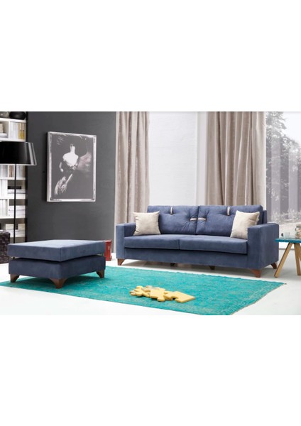 Comfort Köşe Koltuk Takımı Mavi modelleri