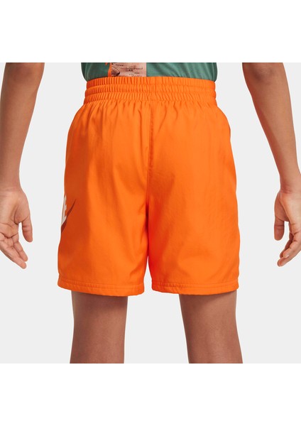 FN8756 819 Nike Nsw Woven Short Hbr Çocuk Turuncu Spor Şort modelleri