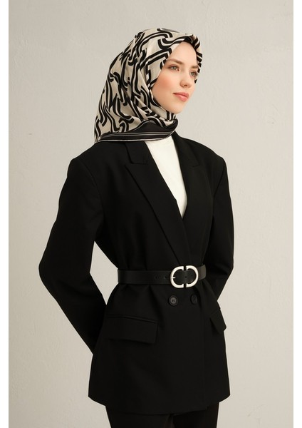 Twill Ipek Eşarp 9343D