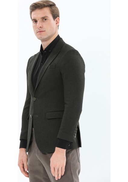 Erkek Ceket Sivri Yaka Çift Yırtmaç 6 Drop Regular Fit modelleri