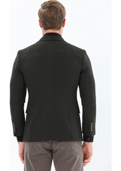 Erkek Ceket Sivri Yaka Çift Yırtmaç 6 Drop Regular Fit indirimleri