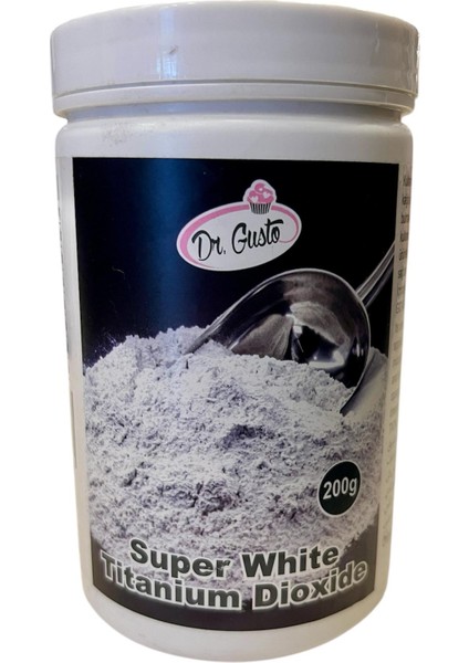 Super White Titanium Dioxide 200 gr