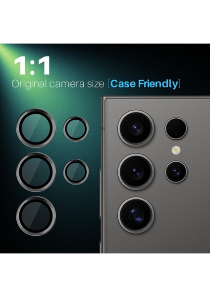 Samsung Galaxy S25 Ultra Uyumlu Safir Lens Kamera Cam Koruyucu fiyatları