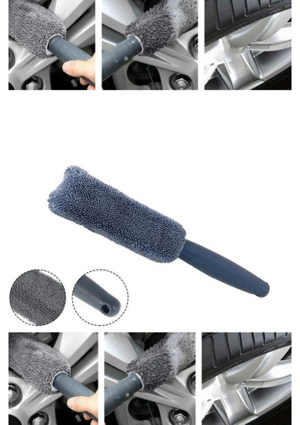 Mikrofiber Araba Jant Temizleme Fırçası Güçlü ve Etkili Temizlik fiyatları