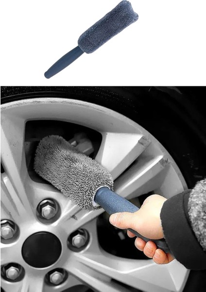 Mikrofiber Araba Jant Temizleme Fırçası Güçlü ve Etkili Temizlik modelleri