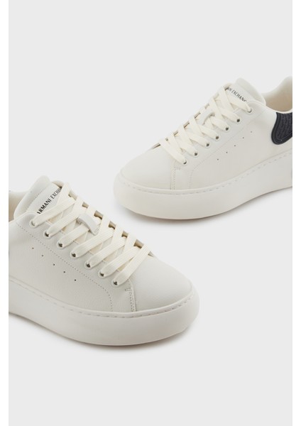 Armani Exchage Logolu Platform Taban Sneaker Ayakkabı Bayan Ayakkabı XDX188 XV937 N480 indirimleri