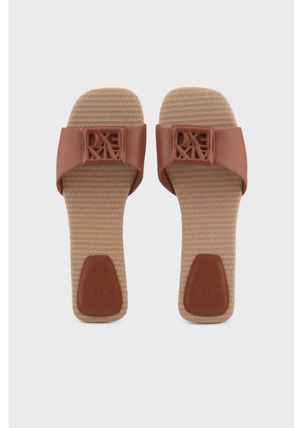 Logolu Tek Bantlı Terlik Bayan Terlik XDP055 XV921 01816 modelleri