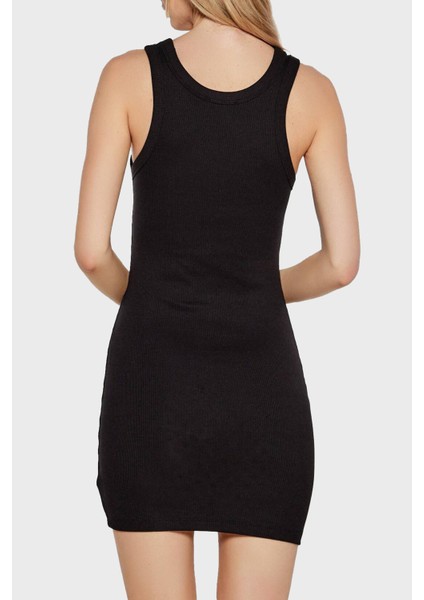 Logolu Pamuklu Slim Fit Mini Boy Elbise J20J225577BEH Bayan Elbise J20J225577 Beh fiyatları