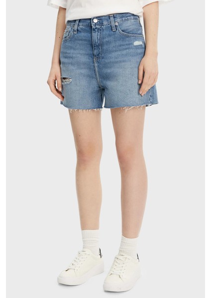 Pamuk Mom Fit Kot Short J20J2251591AA Bayan Short J20J225159 1AA modelleri