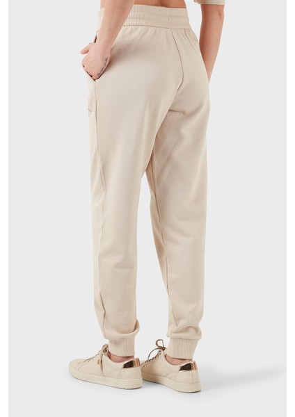 Relaxed Fit Lastikli Bel Ribanalı Paça Pantolon Bayan Pantolon XW000319 AF12217 U1095