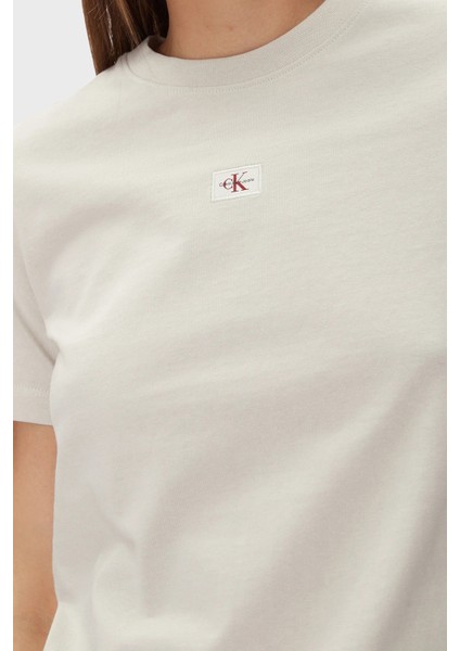 Pamuk Regular Fit Bisiklet Yaka T Shirt J20J225243ADA Bayan T Shirt J20J225243 Ada