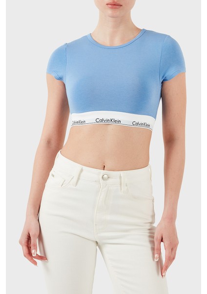 Pamuk ve Modal Karışımlı Slim Fit Logolu Top LV00QF7213PWB Bayan Sütyen LV00QF7213 Pwb fırsatları