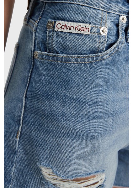 Pamuk Mom Fit Kot Short J20J2251591AA Bayan Short J20J225159 1AA fırsatları