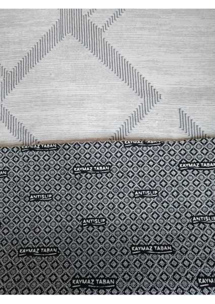 Gri Kaymaz Yolluk - Yıkanabilir Dört Mevsim Halı | Salon, Banyo, Balkon, Genç Odası modelleri