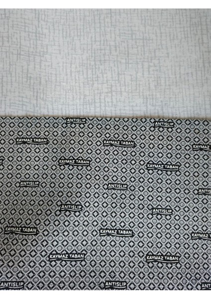 Gri Kaymaz Yolluk - Yıkanabilir Dört Mevsim Halı | Salon, Banyo, Balkon, Genç Odası modelleri