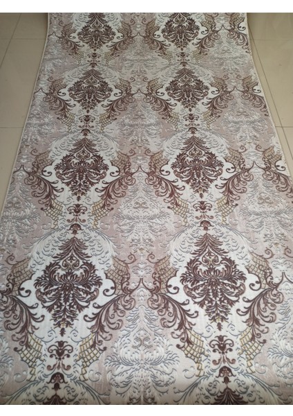 Kahverengi Kaymaz Yolluk - Yıkanabilir Dört Mevsim Halı | Salon, Banyo, Balkon, Genç Odası