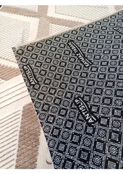 Kahverengi Kaymaz Yolluk - Yıkanabilir Dört Mevsim Halı | Salon, Banyo, Balkon, Genç Odası modelleri