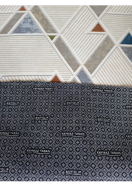 Gri Kaymaz Yolluk - Yıkanabilir Dört Mevsim Halı | Salon, Banyo, Balkon, Genç Odası modelleri