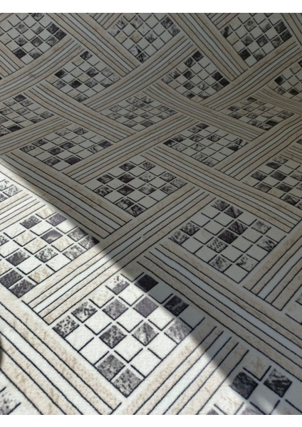 Krem Kaymaz Yolluk - Yıkanabilir Dört Mevsim Halı | Salon, Banyo, Balkon, Genç Odası fiyatları