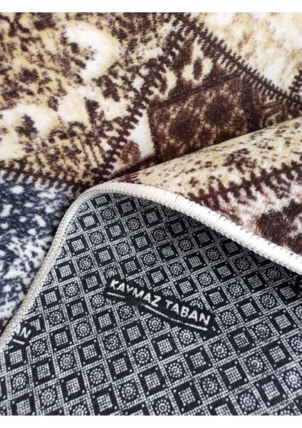 Rengarenk Kaymaz Yolluk - Yıkanabilir Dört Mevsim Halı | Salon, Banyo, Balkon, Genç Odası fırsatları