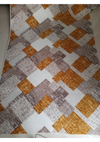 Hardal Kaymaz Yolluk - Yıkanabilir Dört Mevsim Halı | Salon, Banyo, Balkon, Genç Odası modelleri