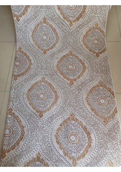 Gold Kaymaz Yolluk - Yıkanabilir Dört Mevsim Halı | Salon, Banyo, Balkon, Genç Odası