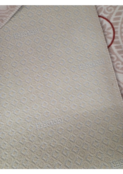 Krem Kaymaz Yolluk - Yıkanabilir Dört Mevsim Halı | Salon, Banyo, Balkon, Genç Odası modelleri