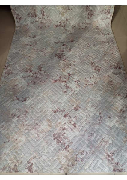 Mürdüm Kaymaz Yolluk - Yıkanabilir Dört Mevsim Halı | Salon, Banyo, Balkon, Genç Odası