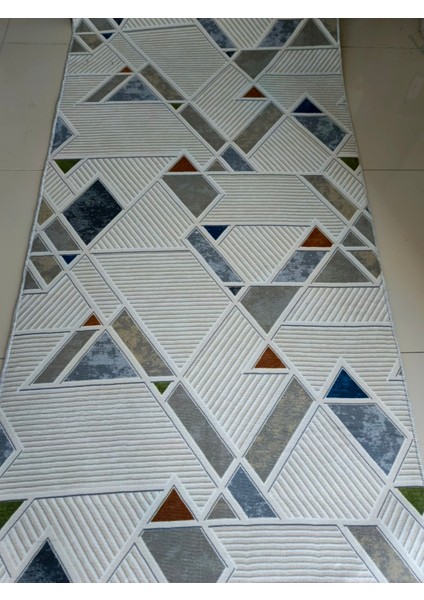 Gri Kaymaz Yolluk - Yıkanabilir Dört Mevsim Halı | Salon, Banyo, Balkon, Genç Odası