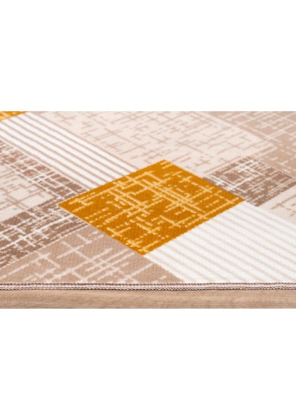 Hardal Kaymaz Yolluk - Yıkanabilir Dört Mevsim Halı | Salon, Banyo, Balkon, Genç Odası fiyatları