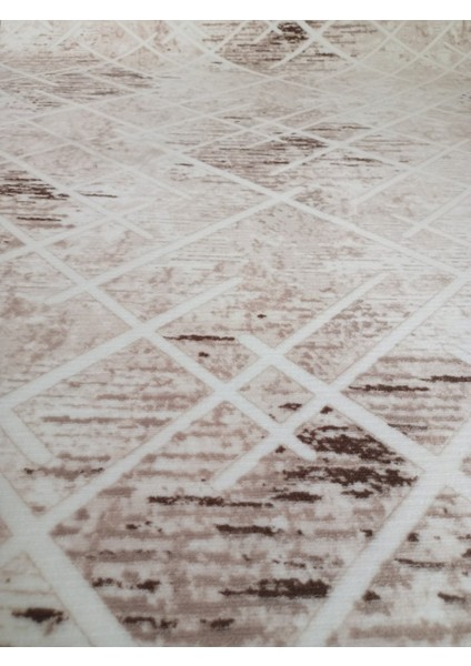 Krem Kaymaz Yolluk - Yıkanabilir Dört Mevsim Halı | Salon, Banyo, Balkon, Genç Odası modelleri