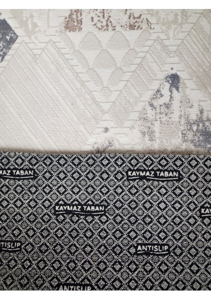 Gri Kaymaz Yolluk - Yıkanabilir Dört Mevsim Halı | Salon, Banyo, Balkon, Genç Odası modelleri