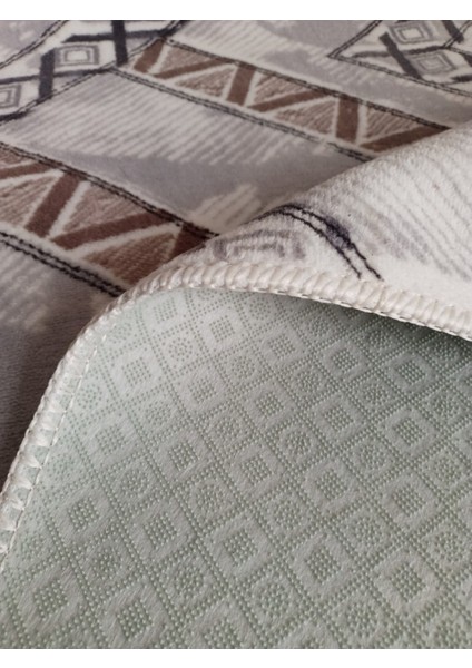 Kahverengi Kaymaz Yolluk - Yıkanabilir Dört Mevsim Halı | Salon, Banyo, Balkon, Genç Odası fırsatları