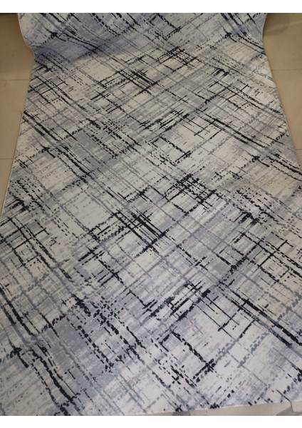 Gri Kaymaz Yolluk - Yıkanabilir Dört Mevsim Halı | Salon, Banyo, Balkon, Genç Odası