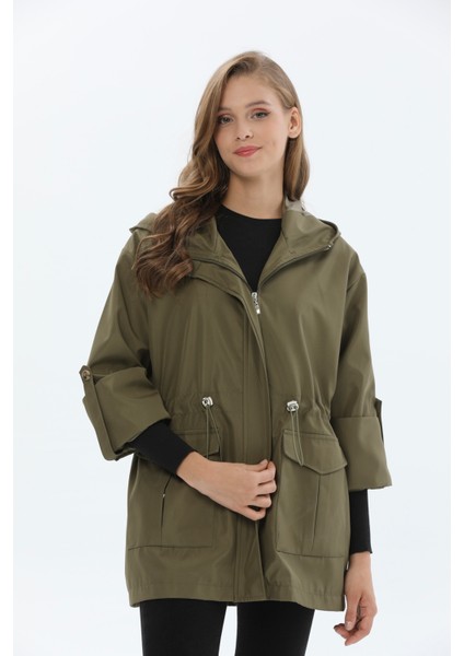 Kadın Trençkot 2424BS112498