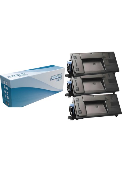 Kyocera TK-3300 Ecosys MA4500IFX Muadil Toneri Chipli 3 Lü Paket