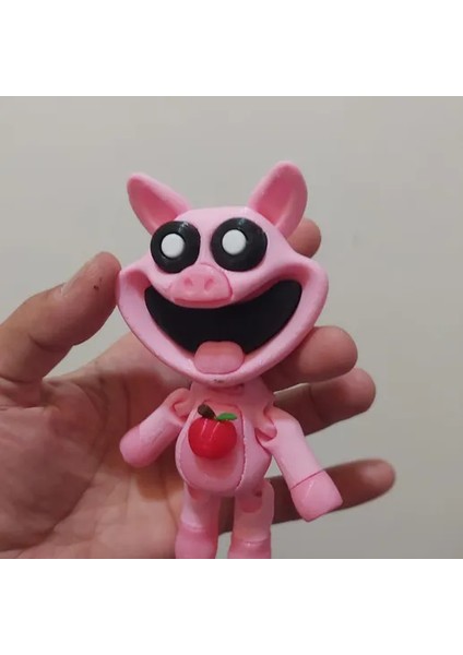 Poppy Playtime - Pickypiggy - Flexy 3D Baskı Dekoratif Figür