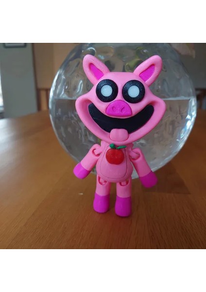 Poppy Playtime - Pickypiggy - Flexy 3D Baskı Dekoratif Figür