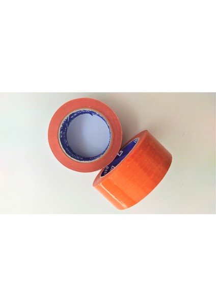 Turuncu Renkli Koli Bandı 45 mm x 100 Metre - 3 Adet